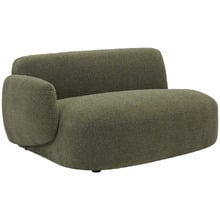 Forest Green Moab Left Chaise Lounge